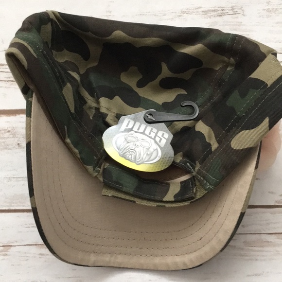 [Pugs Gear] Camo & Flower Cadet Hat - Picture 4 of 6